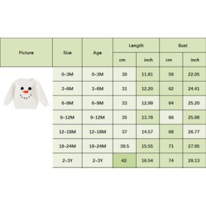 Baby Snowman Knit Sweater - Image 6