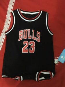 Kids NBA Basketball Jersey Romper photo review