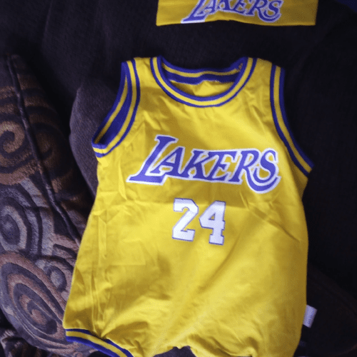 Kids NBA Basketball Jersey Romper photo review