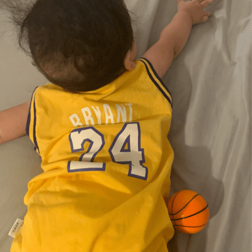 Kids NBA Basketball Jersey Romper photo review