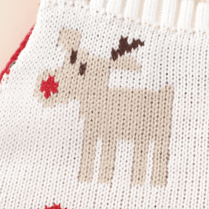 Christmas Reindeer Baby Romper - Image 6