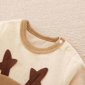 3D Reindeer Baby Romper - Image 4