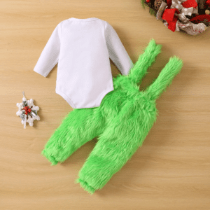 Baby Christmas Grinch Outfit - Image 5