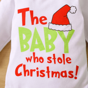 Baby Christmas Grinch Outfit - Image 3