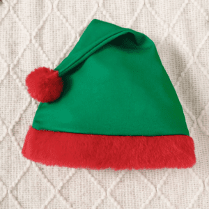 Baby Christmas Bodysuit & Santa Hat - Image 3