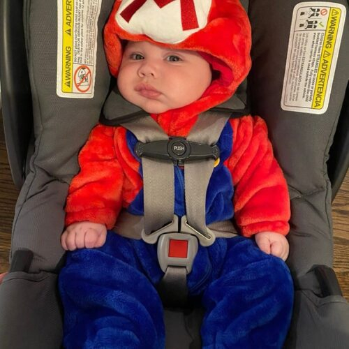 Mario Baby Onesie Jumpsuit photo review