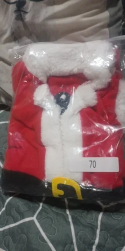 Baby Boy Girl Santa Claus Jumpsuit - Unisex Outfit photo review