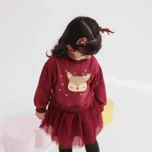 Kids Mouse Winter Sweatshirt - Image 4