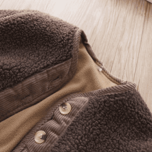 Kids Velvet Warm Jacket - Image 5