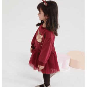 Kids Mouse Winter Sweatshirt - Image 3