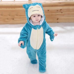 Snorlax Baby Jumpsuit - Unisex Outfit - Image 3