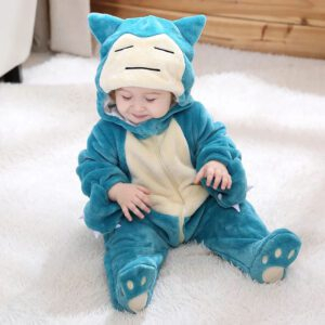 Snorlax Baby Jumpsuit - Unisex Outfit - Image 5