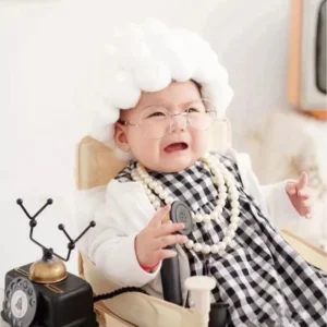 Baby Girl Grandma Costume - Image 4