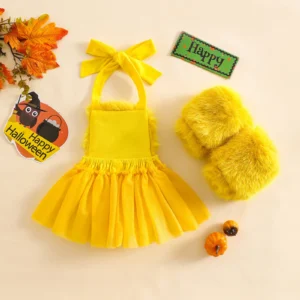 Baby Girl Monster Costume – 2PC Set - Image 51