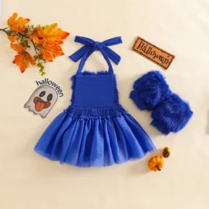 Baby Girl Monster Costume – 2PC Set - Image 38