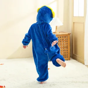 Blue Penguin Baby Onesie - Image 4