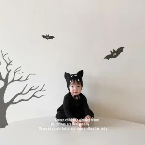 Baby Bat Costume – 3PC Halloween Outfit for Toddlers - Image 8