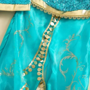 Girls Arabian Princess Costume – 2PC Outfit - Image 9