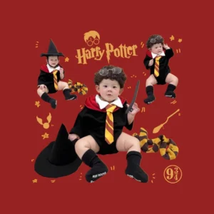 Baby Wizard Costume Romper - Image 5