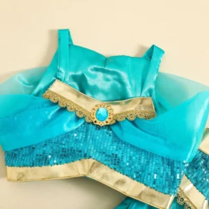 Girls Arabian Princess Costume – 2PC Outfit - Image 3