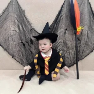 Baby Wizard Costume Romper - Image 3