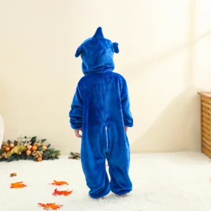 Shark Baby Onesie – Plush Hooded Costume for Toddlers - Image 4