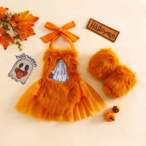 Baby Girl Monster Costume – 2PC Set - Image 53