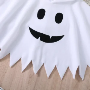 Halloween Baby Ghost Cape Outfit – 2PCS Costume Set - Image 9