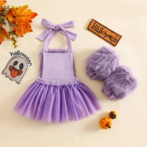Baby Girl Monster Costume – 2PC Set - Image 12