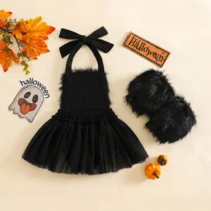 Baby Girl Monster Costume – 2PC Set - Image 25