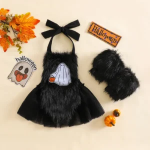 Baby Girl Monster Costume – 2PC Set - Image 55