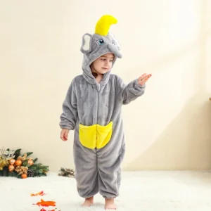 Elephant Baby Onesie – Winter Onesie for Toddlers - Image 3