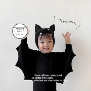 Baby Bat Costume – 3PC Halloween Outfit for Toddlers - Image 4