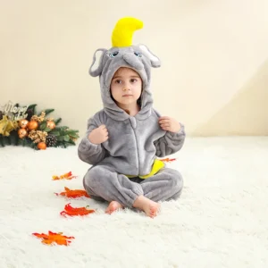 Elephant Baby Onesie – Winter Onesie for Toddlers - Image 5