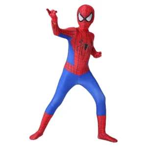Kids Superhero Spiderman Cosplay Costume - Image 13