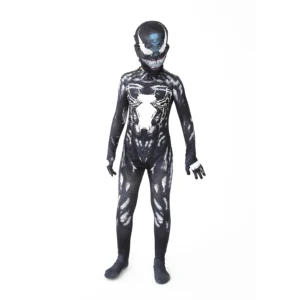 Kids Venom & Carnage Bodysuit Costume - Image 4