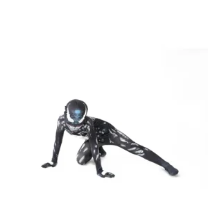 Kids Venom & Carnage Bodysuit Costume - Image 16