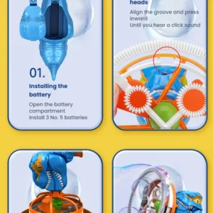 Dinosaur Bubble Gun - Image 14