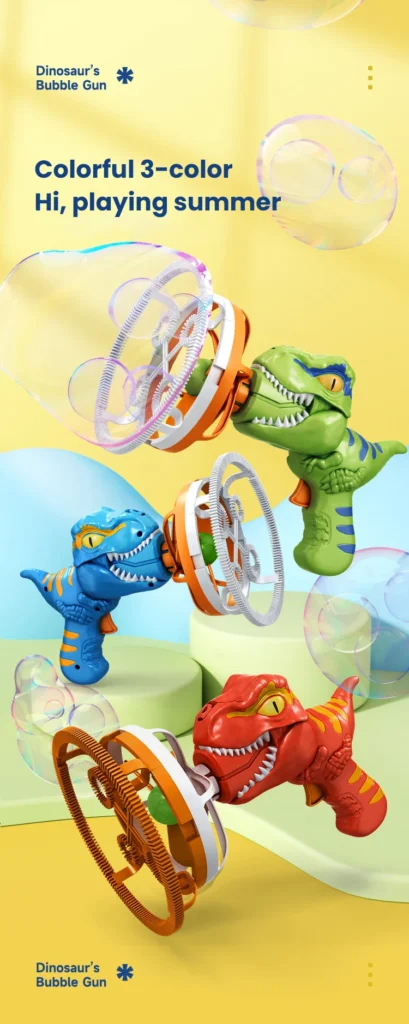 Dinosaur Bubble Gun - Image 13