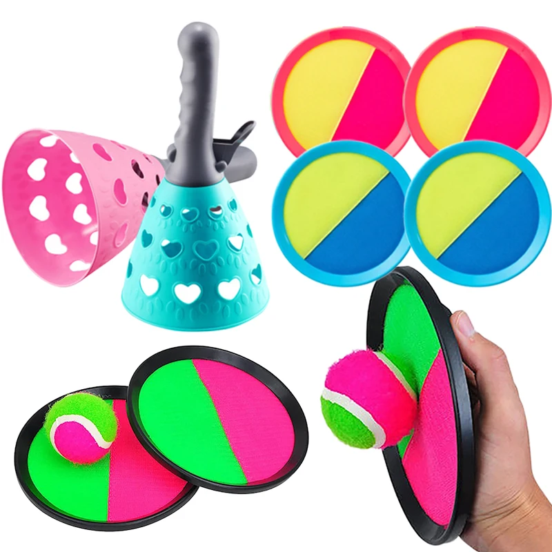 kf-S77b6ee401203468c8a1444ba797c565eG Sticky Catch Ball Set - Image 1