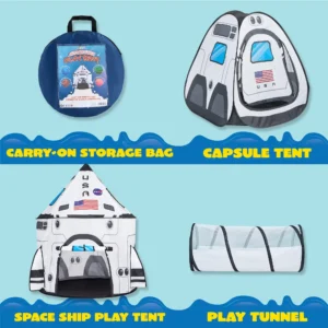 Kids Rocket Tent Set - Image 3